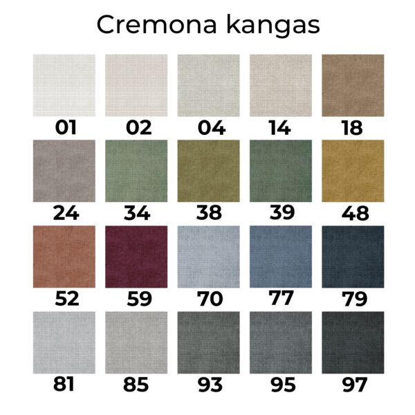 Pesukastiga kontinentaalvoodi "Roland" - Image 8